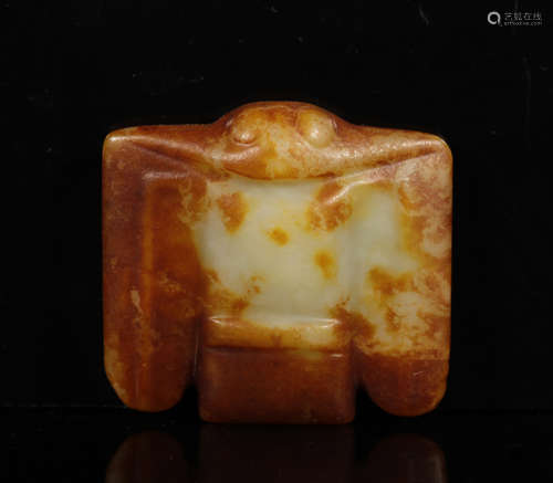 Hongshan Culture - Carved Jade Owl