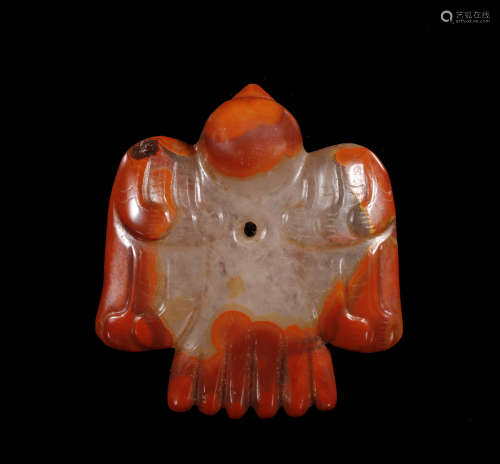 Warring State - Carved Agate Bird