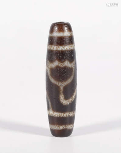 Tang Dynasty - Patterned Dzi Bead