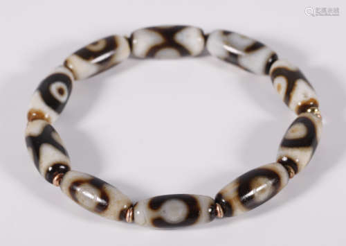 Tang Dynastyy - Dzi Beads Bracelet