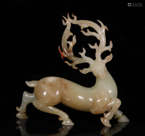 Han Dynastyy - Carved Jade Deer