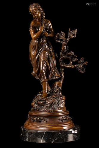 FRENCH BRONZE SCULPTURE法式青銅雕塑