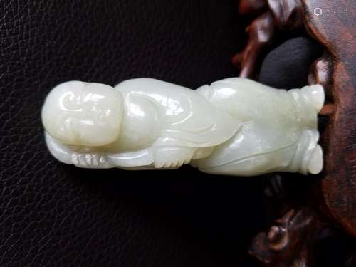 All natural hotan jade decoration