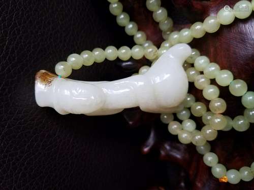 All natural hotan jade  pendant