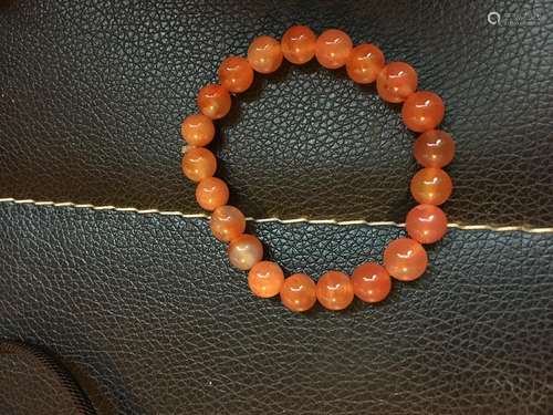 All natural agate bracelet