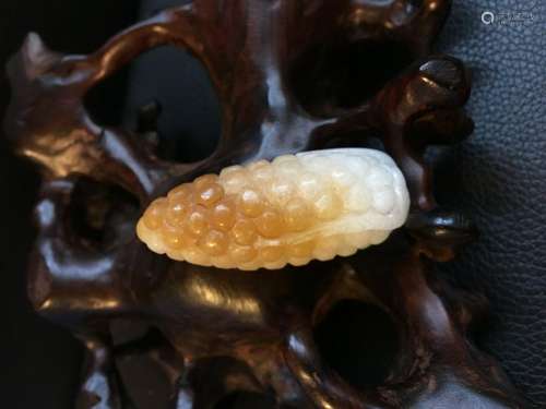 All natural Gold silk jade corn