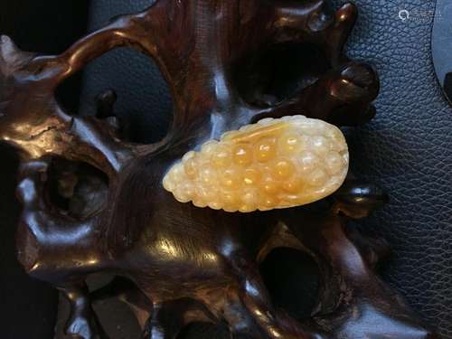 All natural Gold silk jade corn