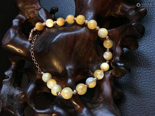 all natural Tridacna bracelet