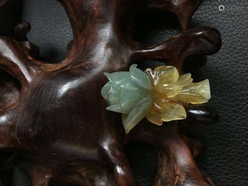 all natural Color jade pendant