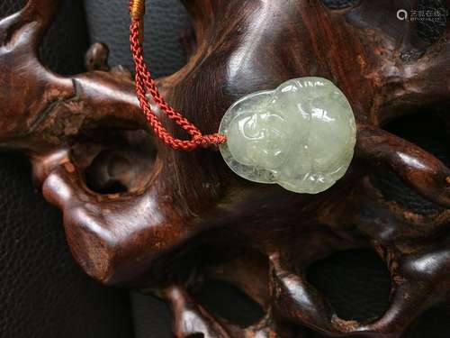 all natural Emerald pendant