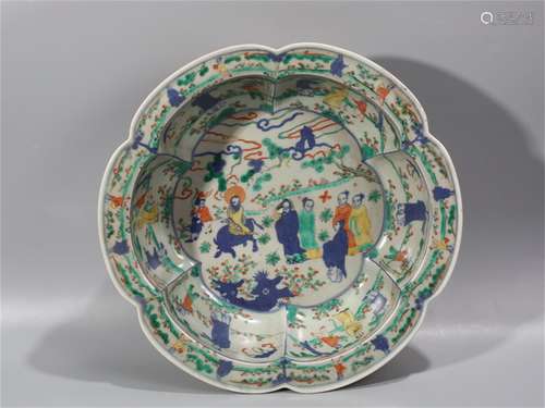 A Chinese Multicolored Porcelain Bowl