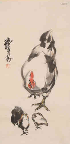 A Chinese Painting, Huang Zhou Mark