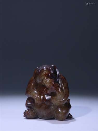 A Chinese Jade Bear