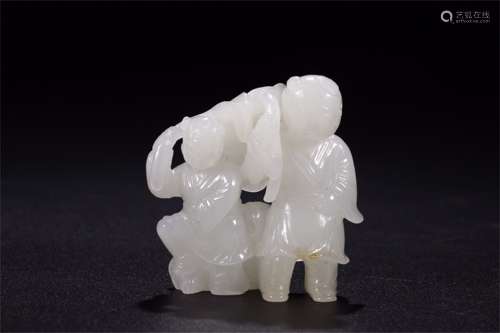 A Chinese Jade Carved Ornament