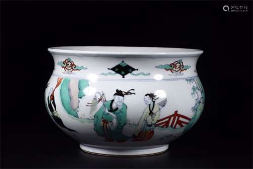 A Chinese Porcelain Water Pot