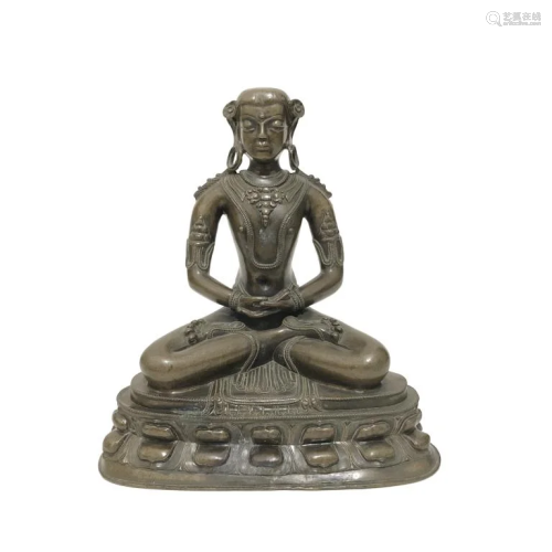 Kashmir Bronze Buddha