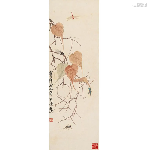 Chinese Ink Color Painting