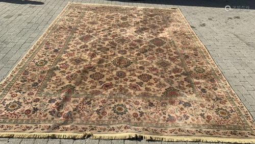 Samovar Tea Wash Feraghan Sarouk Pattern Rug