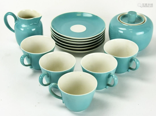 Richard Ginori Italy Porcelain Espresso Set for 5