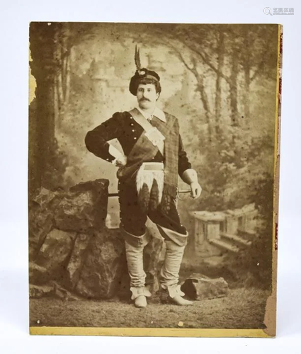 Antique 19th C Torino Italian Cabinet Card Photo