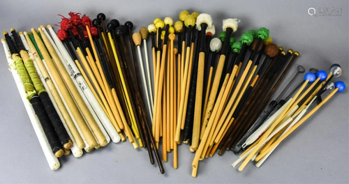 Large Collection Professional Percussion Sticks