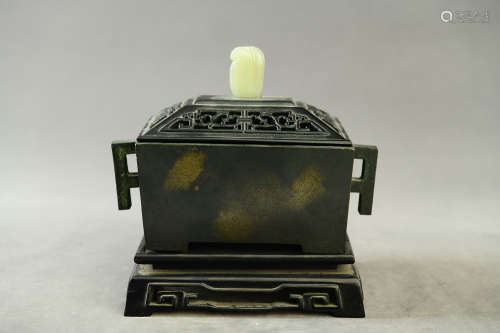 A Chinese Bronze Incense Burner