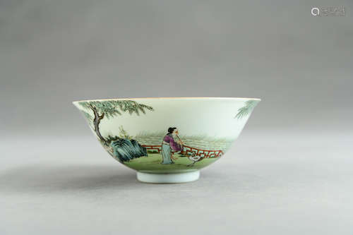 A Chinese Enamel Porcelain Bowl 