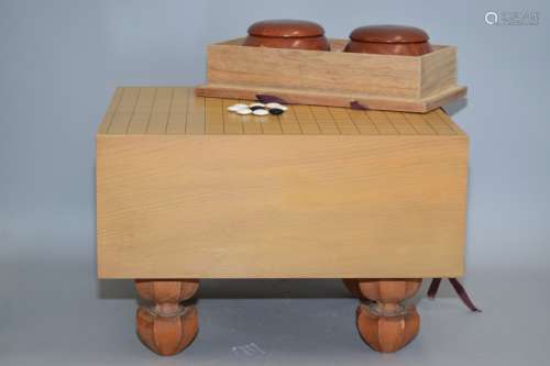 Set of Japanese Go Table