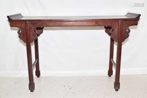 Chinese Rosewood Carved Altar Table