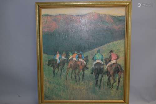 Print of Degas in Frame