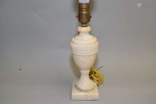 Vintage Urn Style Marble/Alabaster Lamp