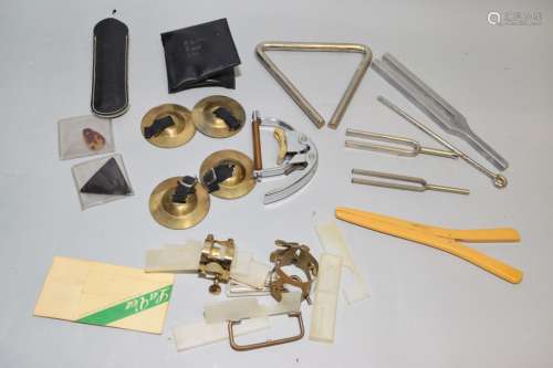 Group of Saxophone Ligature and Others