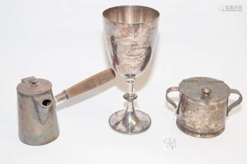Ranelagh Harriens Silverplate Goblet and Others