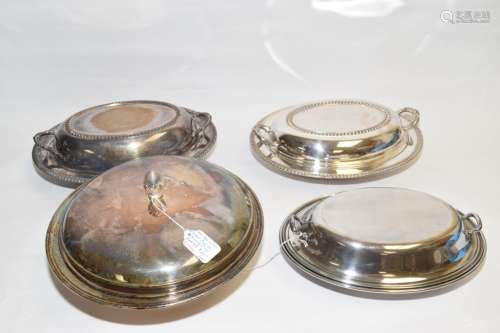 Group of Silverplated Service Bowls inc. Gorham