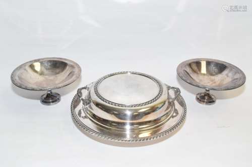 Group of Silverplated Service Ware inc. Oneida