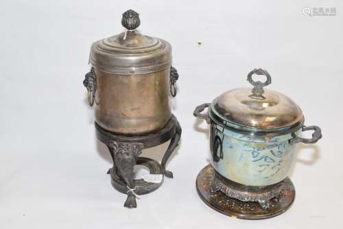 Federal and Sheridan Silverplate Ice Buckets and Others