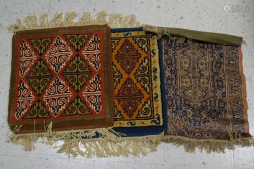 Group of Three Small Rugs