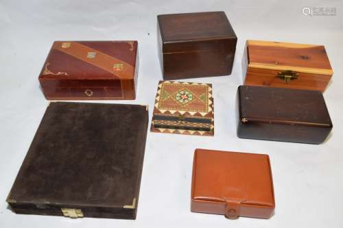 Group of Antique/Vintage Boxes