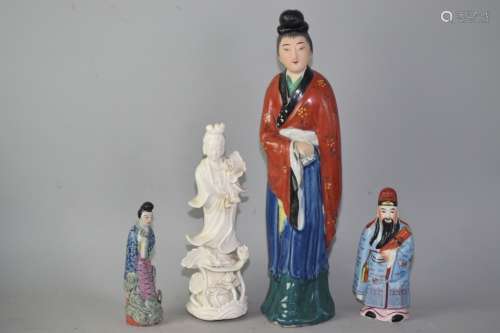 Group of 19-20th C. Chinese Porcelain Figures