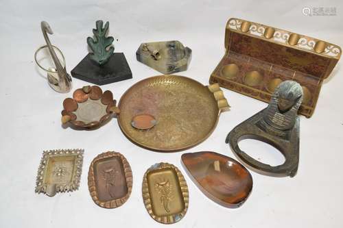 Group of Bronze Table Trays