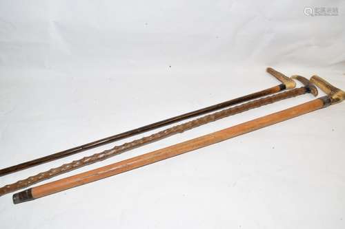 Group of Vintage Walking Canes