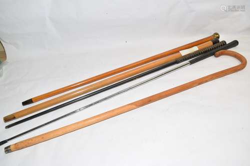 Group of Vintage Walking Canes