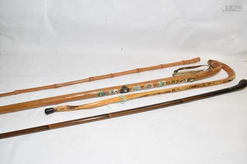 Group of Vintage Walking Canes