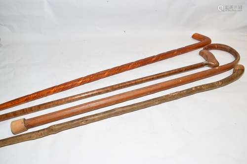 Group of Vintage Walking Canes