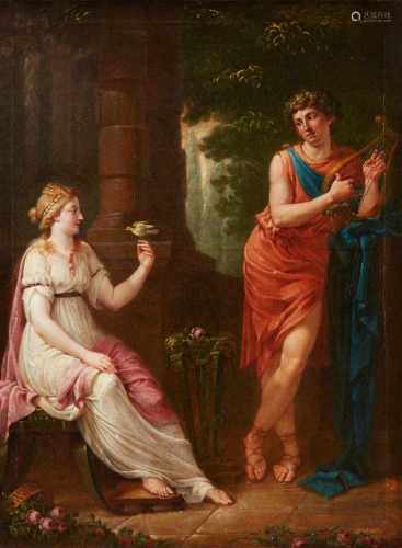 Probably French School, 18th centuryOrpheus and Eurydice