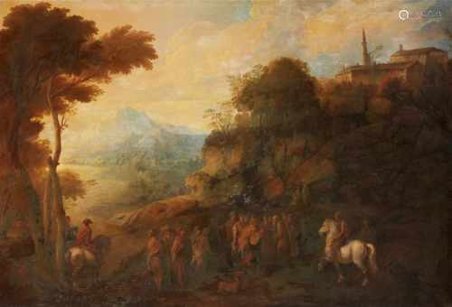 Netherlandish or German School, 18th centuryRiders in a Landscape