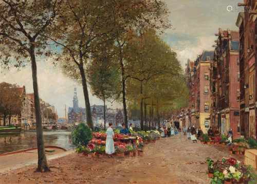 Heinrich HermannsFlower Market in Amsterdam