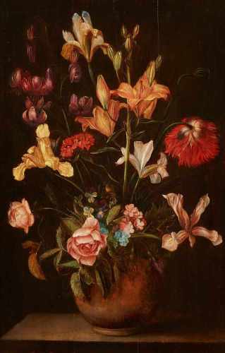 Alexander AdriaenssenVase of Flowers in an Earthenware Vase