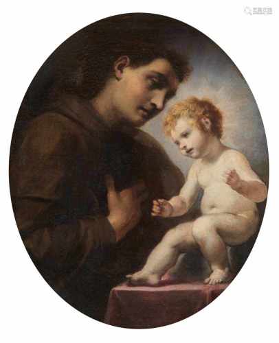 Italian School, second half 17th centurySaint Anthony with the Christ Child