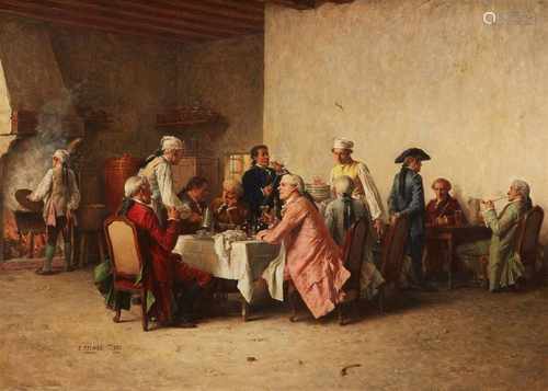 Eugène FichelTavern Scene